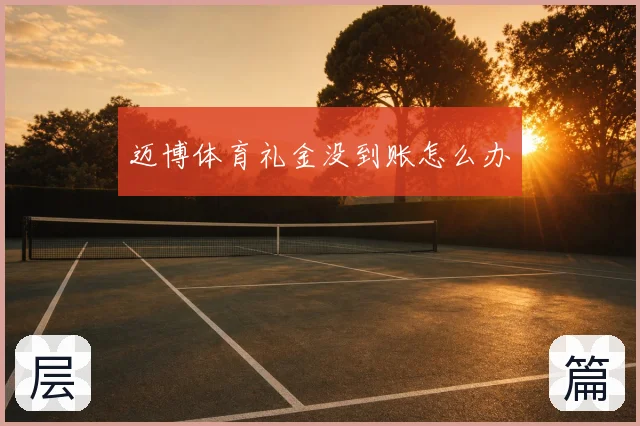 迈博体育礼金没到账怎么办